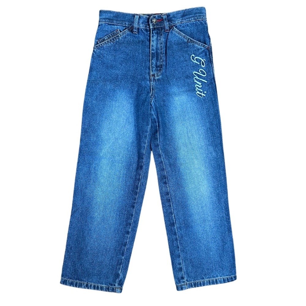 G-Unit Boys Graphic Denim Blue Jeans